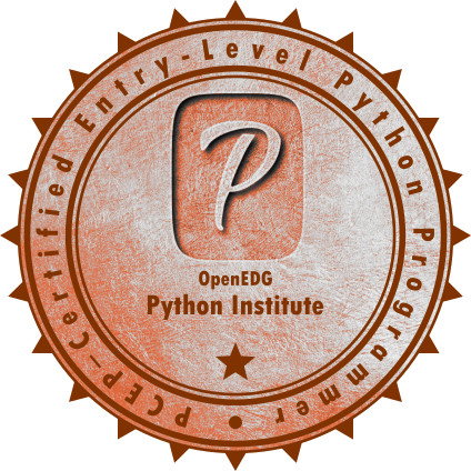 PCEP certification badge