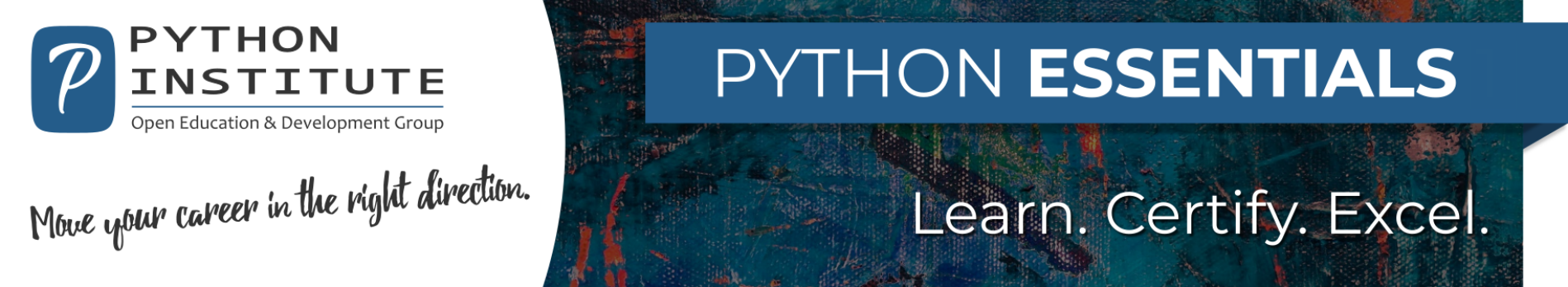 Python Essentials Course Series Banner
