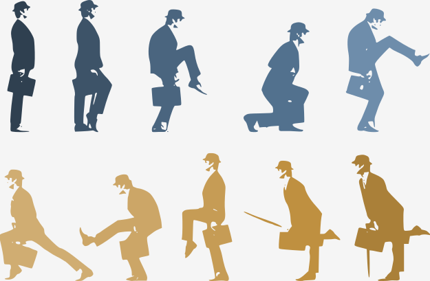 The Ministry of Silly Walks Concept