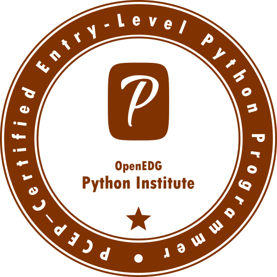 PCEP badge